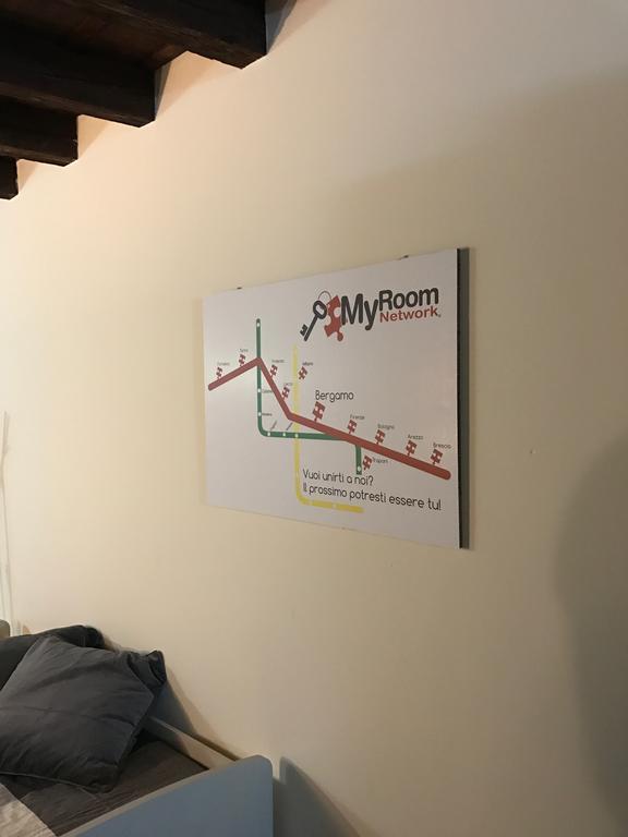 Myroom Center Flat Bergamo Exteriör bild